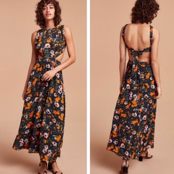 aritzia floral dress